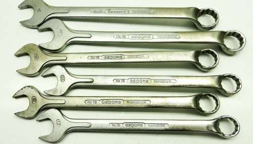 GEDORE SPANNERS SIZE`S 34,32,30,29,28,27 * BID FROM R1.00 START! *