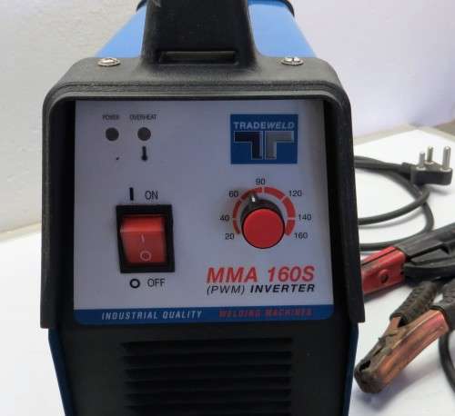 TRADEWELD 160A INVERTER WELDER * INDUSTRIAL QUALITY * NEW PRICE R2599.00 * FREE WELDING HELMETS *