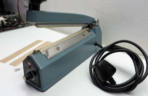 IMPULSE HEAT SEALER * TEW HEAVY DUTY SEALER WITH SPARE ELEMENTS * PLEASE READ *