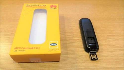 MTN USB F@STLINK E367 HUAWEI MODEM * SIM CARD IS NOT INCLUDED *