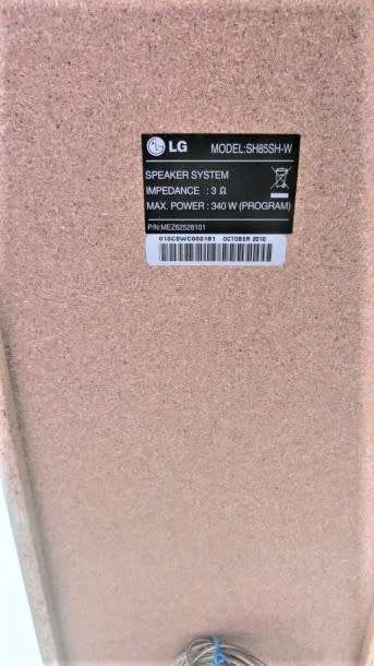 SPEAKER LG SUB WOOFER * PRISTINE CONDITION AS NEW * 3 OHM X 340 WATTS