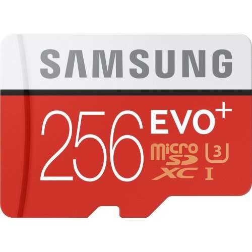 New Samsung 256GB microSDXC EvoPlus