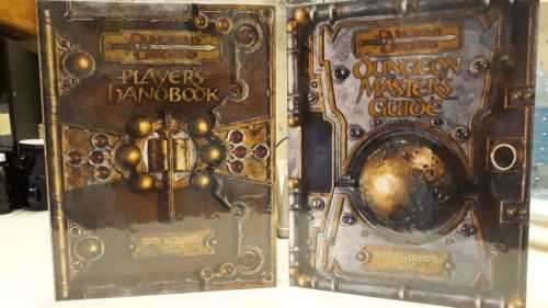 Dungeons and Dragons V3.5 Rules books I & II:  Player's Handbook & Dungeon Master's Guide