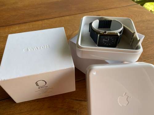 Apple Watch Stainless Steel 42mm 1st Gen -Fantastic Condition