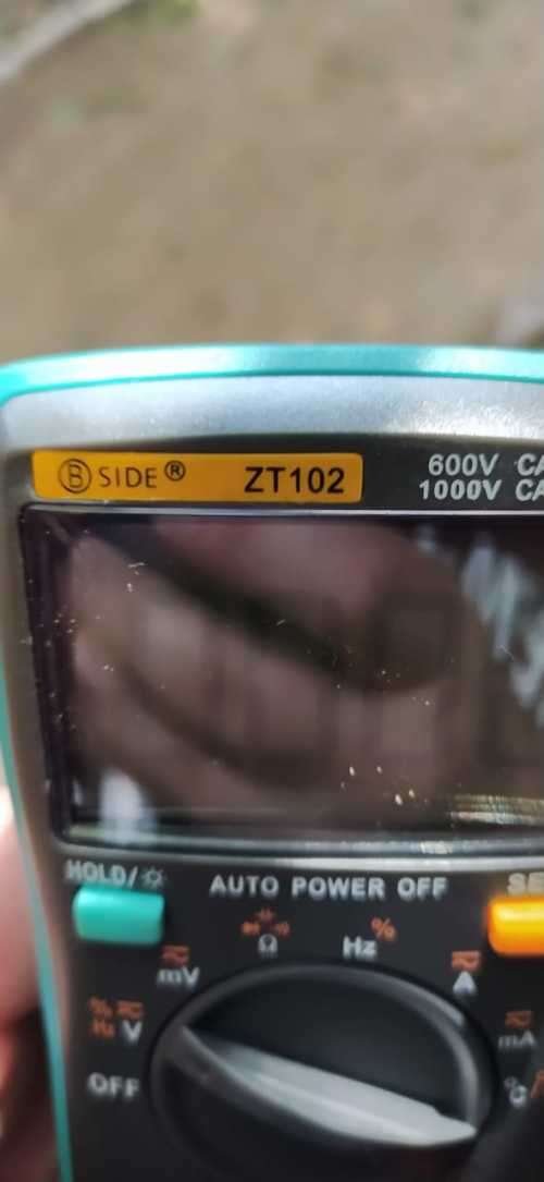 Multimeter ZT102