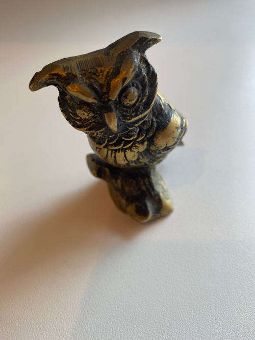 Must Have Solid Brass Owl Figurine