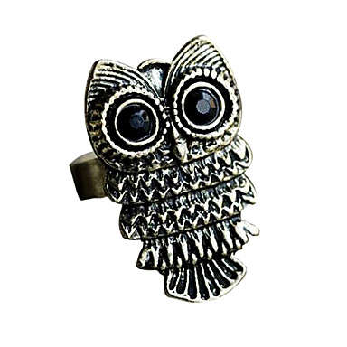 Retro Owl Ring
