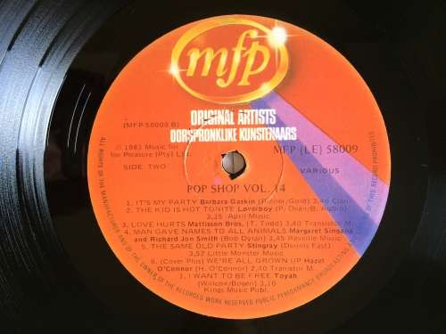 Pop Shop 14 (Vinyl LP) (Cover VG+, LP Mostly VG+)