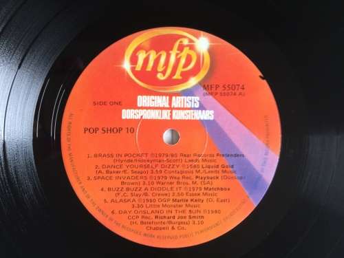 Pop Shop 10 (Vinyl LP) (Cover VG+, LP VG to VG+)