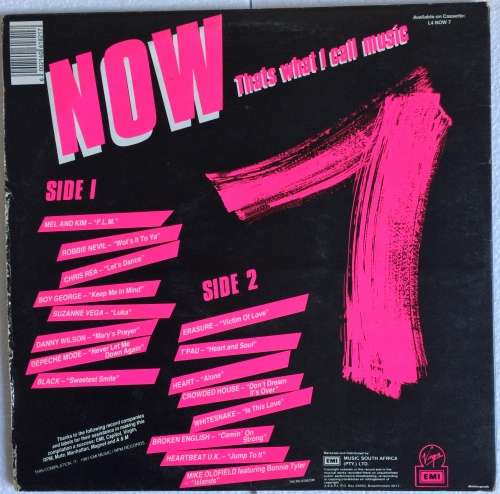 NOW That`s What I Call Music 7 (Vinyl LP)