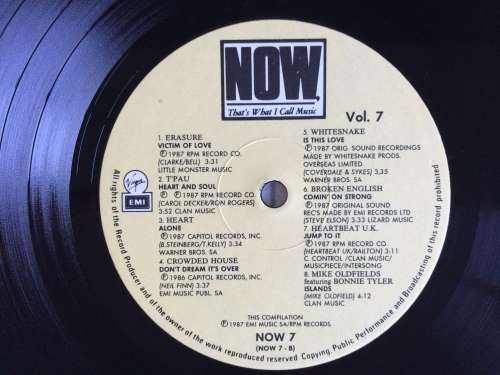 NOW That`s What I Call Music 7 (Vinyl LP)