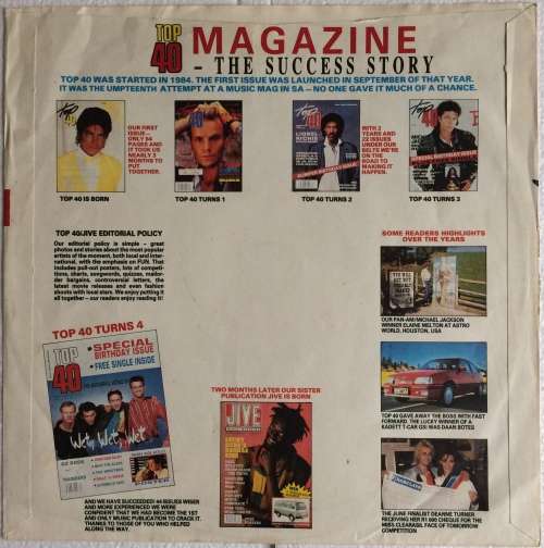 Pop Shop 40 (Vinyl LP) (Cover and LP VG to VG+)