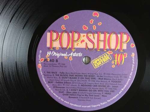 Pop Shop 40 (Vinyl LP) (Cover and LP VG to VG+)