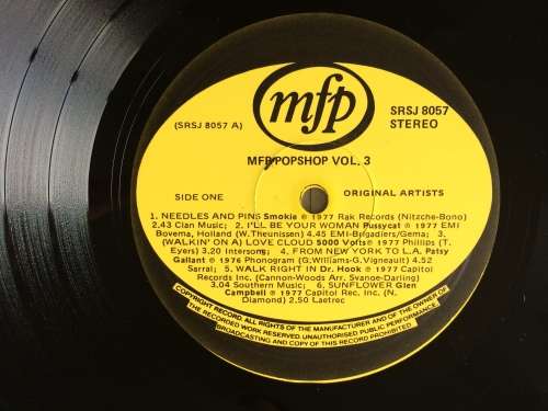 Pop Shop Vol 3 (Vinyl LP)