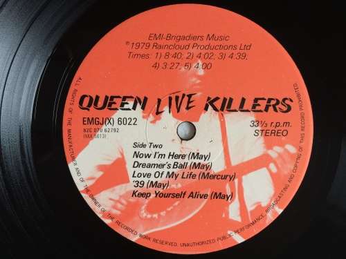 Queen - Live Killers (Vinyl 2LP) (Cover VG to VG+, LP`s VG+)