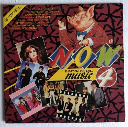 NOW That`s What I Call Music 4 (Vinyl LP) (Cover VG+, LP Mostly VG+)