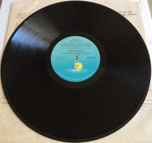 Steve Winwood - Back In The High Life (Vinyl LP) (Cover VG, LP VG+)