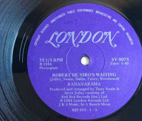 Bananarama - Robert De Niro`s Waiting (Vinyl, 12`` Maxi, 33  RPM) (Cover & LP Strong VG)
