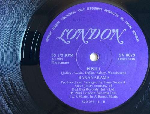 Bananarama - Robert De Niro`s Waiting (Vinyl, 12`` Maxi, 33  RPM) (Cover & LP Strong VG)