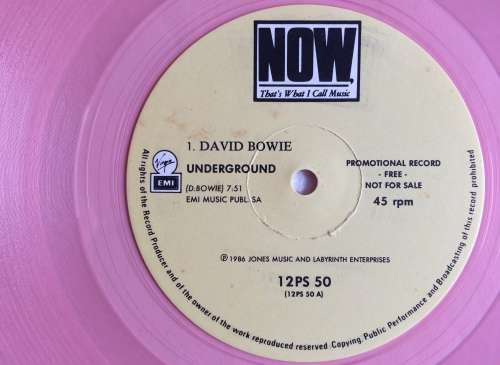 NOW That`s What I Call Music 5 (Vinyl LP) (Cover VG+, LP VG+, David Bowie Promo EX)