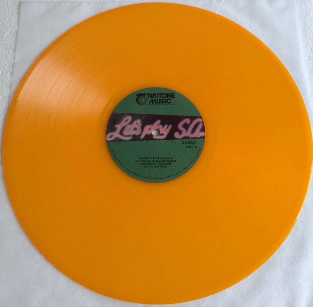 S.A. Souvenirs - Let`s Play S.A. (Yellow Vinyl LP) (Cover VG, LP VG+)
