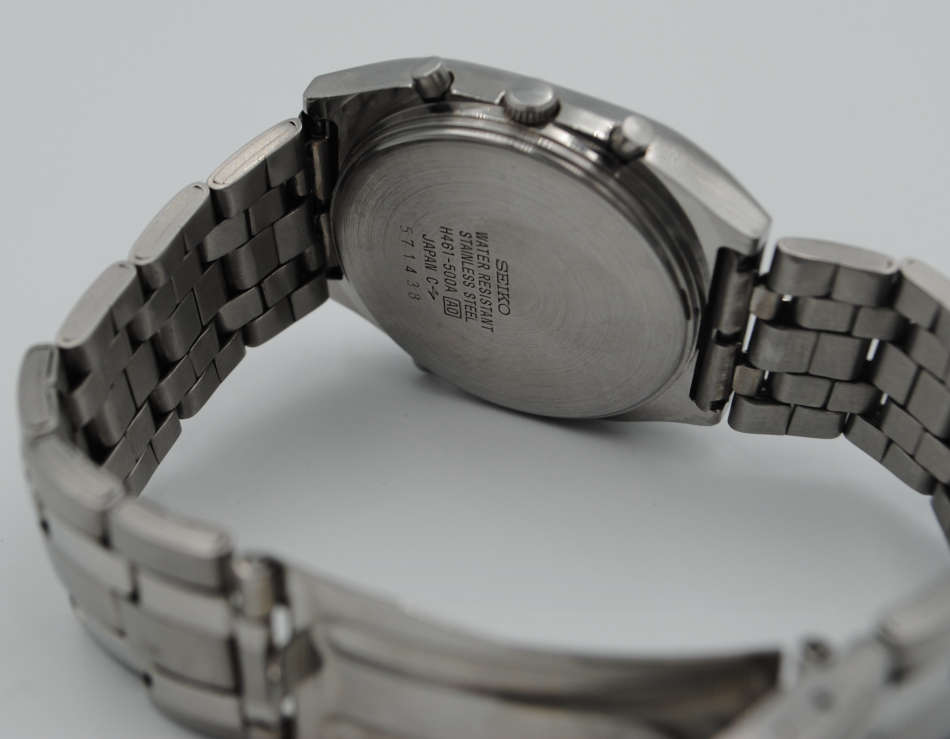 Seiko Quartz Alarm Chronograph Gents Dress Watch