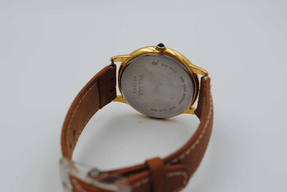 Pulsar Gold Plated Gents Dress Watch
