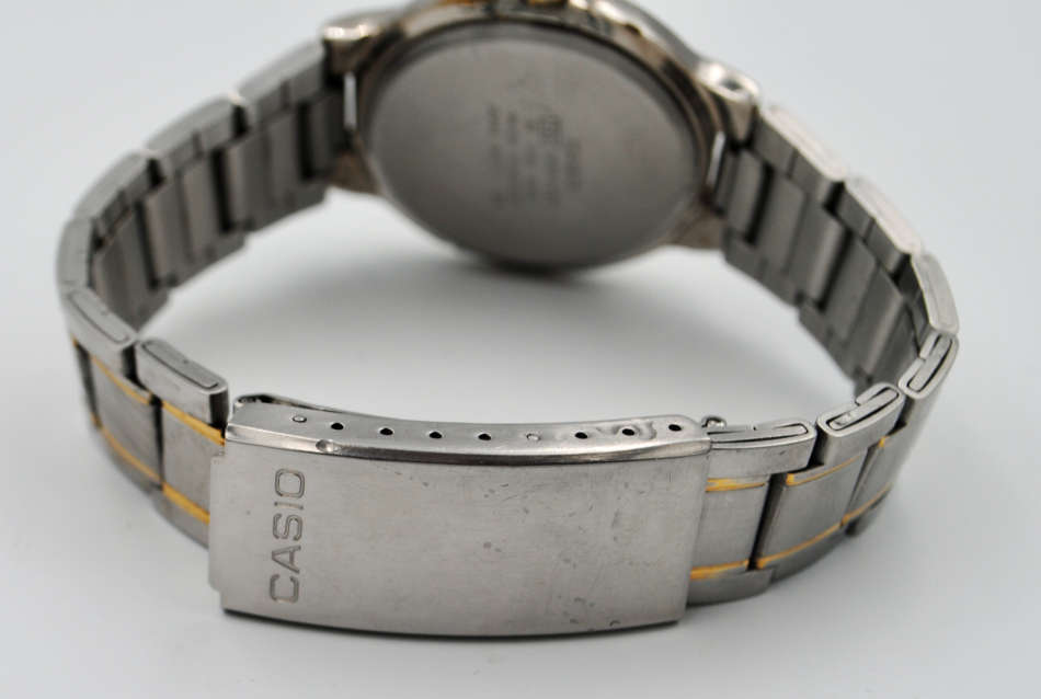 Casio Two Tone Gents Quartz Watch