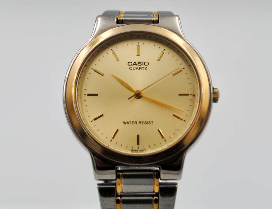 Casio Two Tone Gents Quartz Watch