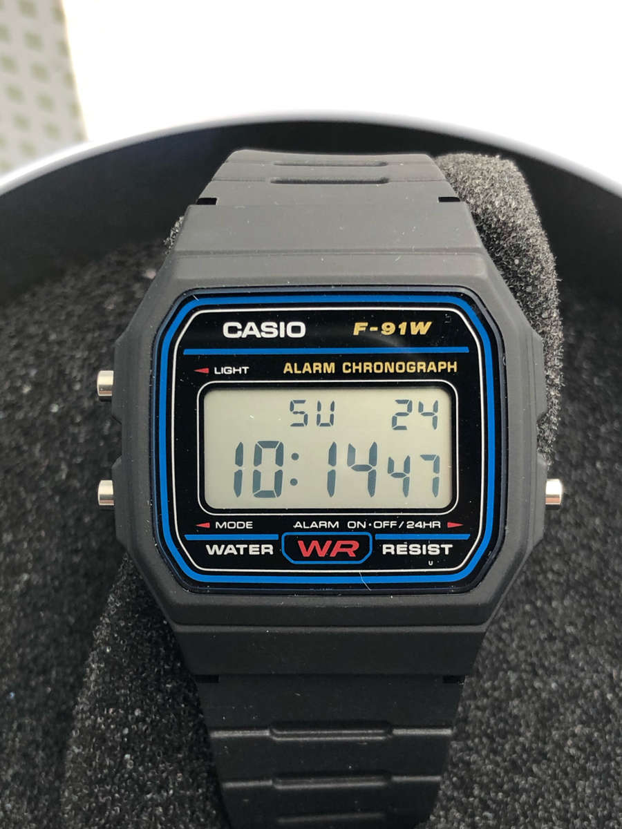 Casio F-91W Mens Digital Quartz Watch (Open Box)
