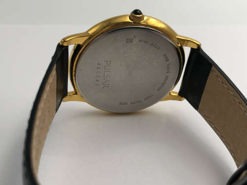 Pulsar Gold Plated Gents Dress Watch