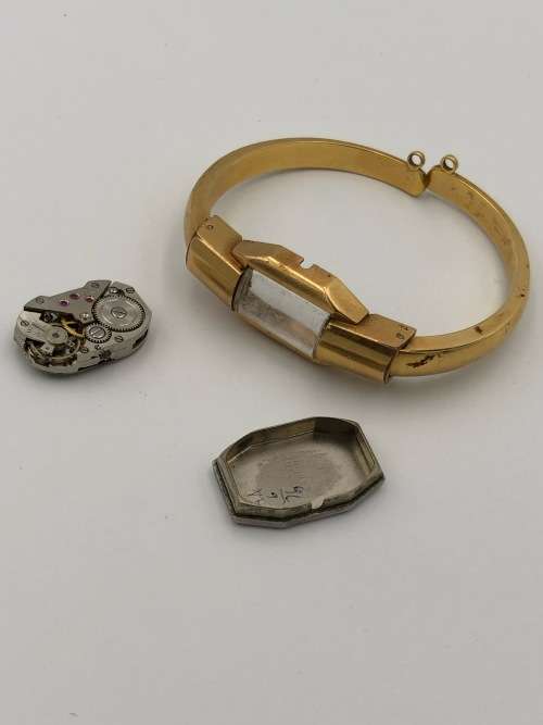 Rotary 15 Jewel Gold Filled Mechanical Ladies Bracelet Watch