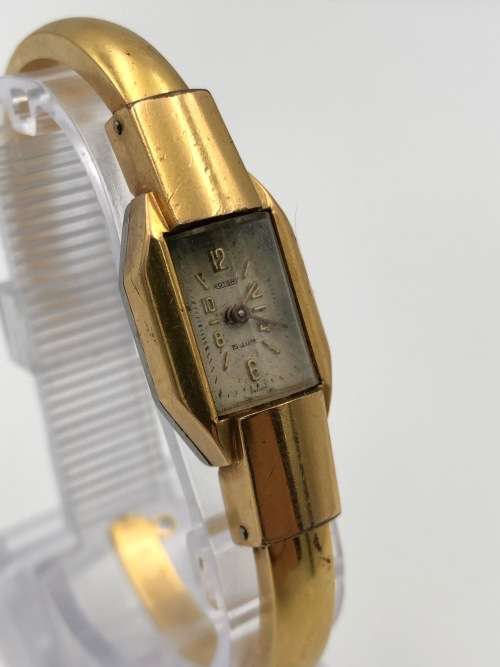 Rotary 15 Jewel Gold Filled Mechanical Ladies Bracelet Watch