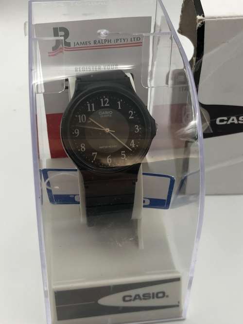 Casio Mens MQ24L-1B3 Analogue Quartz Watch