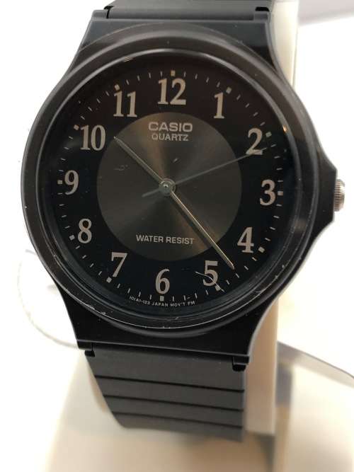 Casio Mens MQ24L-1B3 Analogue Quartz Watch