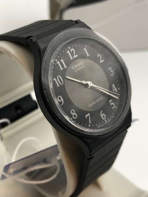 Casio Mens MQ24L-1B3 Analogue Quartz Watch