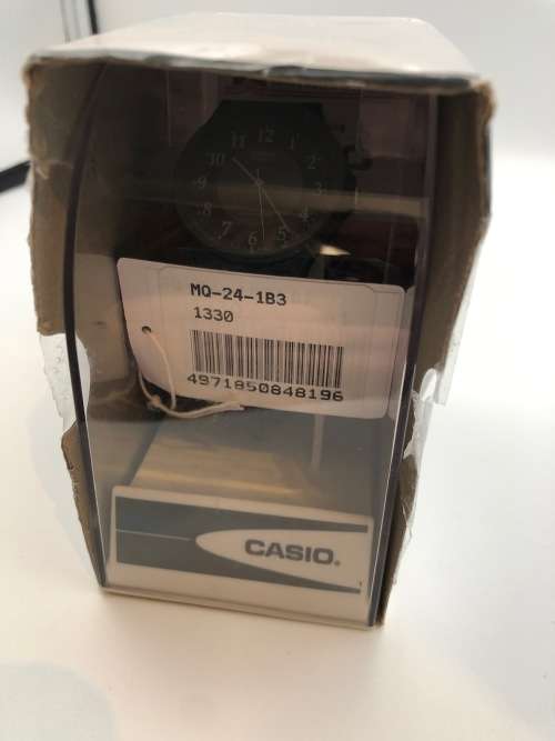 Casio Mens MQ24L-1B3 Analogue Quartz Watch