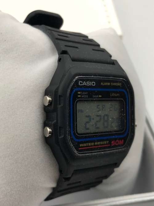 Casio W-59-1VQD Mens Digital Quartz Watch (Open Box)