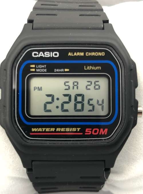 Casio W-59-1VQD Mens Digital Quartz Watch (Open Box)