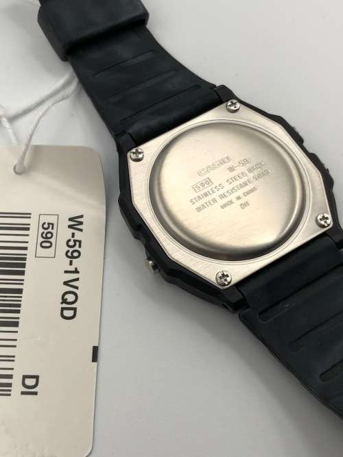 Casio W-59-1VQD Mens Digital Quartz Watch (Open Box)