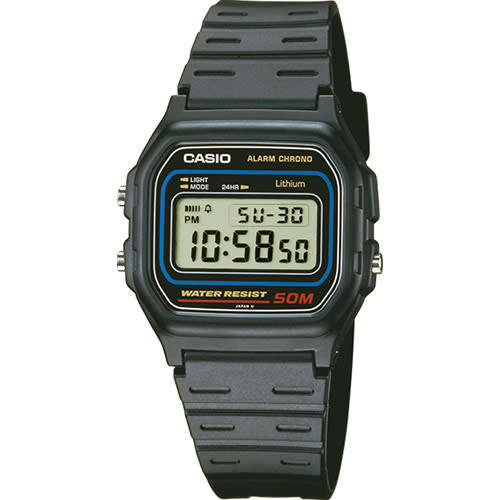 Casio W-59-1VQD Mens Digital Quartz Watch (Open Box)