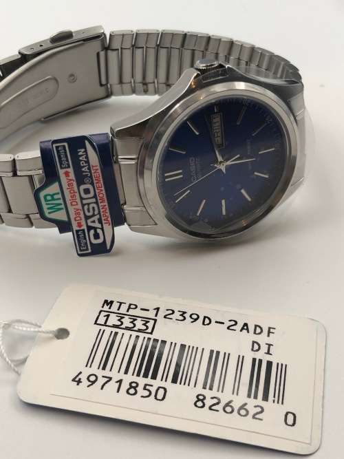Casio Standard Collection Men`s MTP-1239D-2ADF Watch (Open Box)