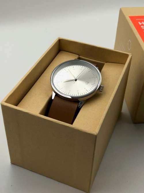 CHPO Brand 14224DD Harold Silver Analogue Quartz Watch (Open Box)