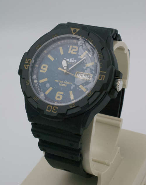 Casio MRW-200H-2B3VDF Analogue Day Date Quartz Watch (Open Box)