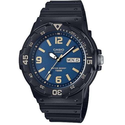 Casio MRW-200H-2B3VDF Analogue Day Date Quartz Watch (Open Box)