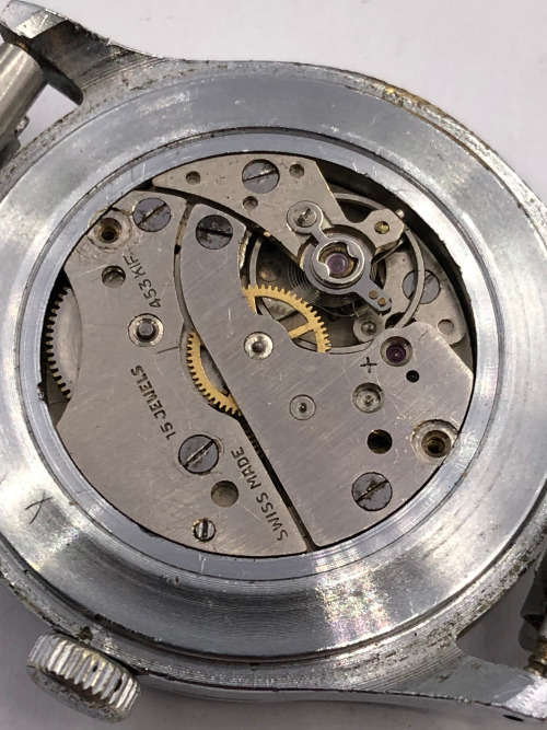 Oris Chrome plated and base metal men's vintage watch (Mechanical)