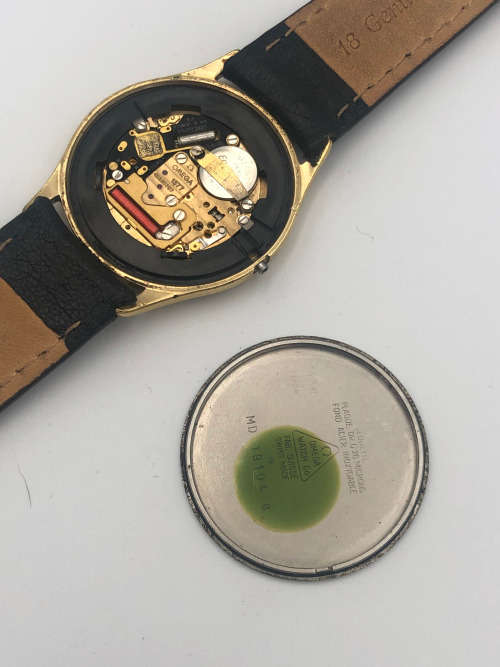 Omega Gold-plated watch (Quartz)