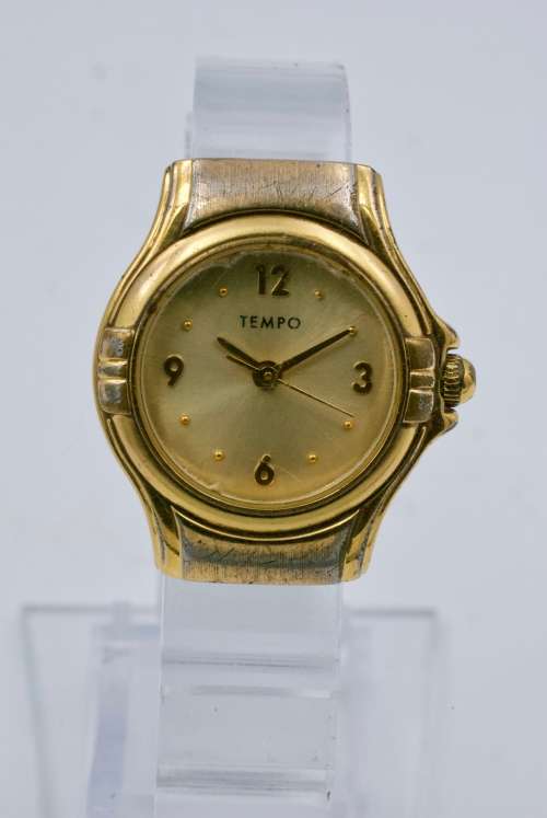 Tempo Gold plated Ladies watch (Quartz)