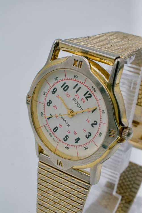 Pochu Gold plated watch (Quartz)