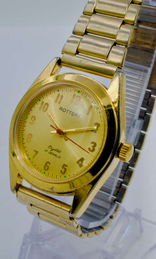 Rottery Gold plated watch (Mechanical)